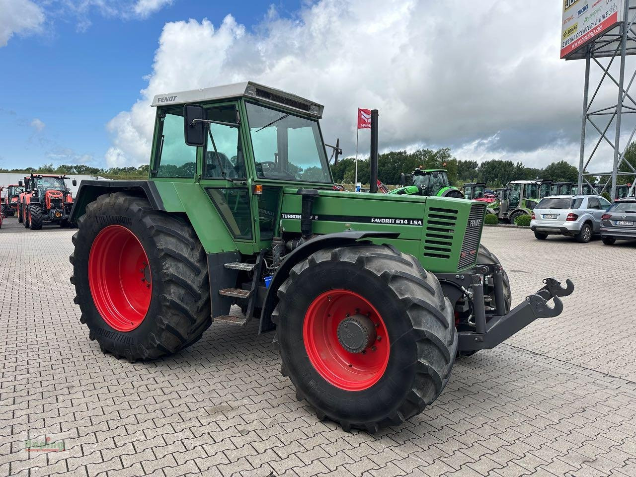Fendt Favorit 614 LSA Turbomatik - Traktor: bilde 4 Fendt Favorit 614 LSA Turbomatik - Traktor: bilde 4