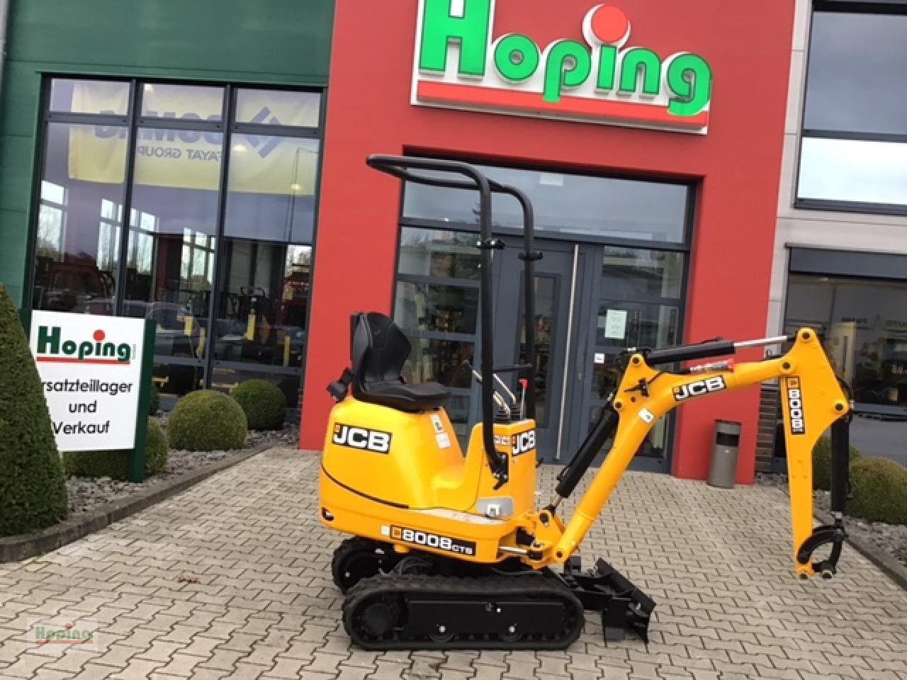 JCB 8008 CTS - Minigraver: bilde 1 JCB 8008 CTS - Minigraver: bilde 1