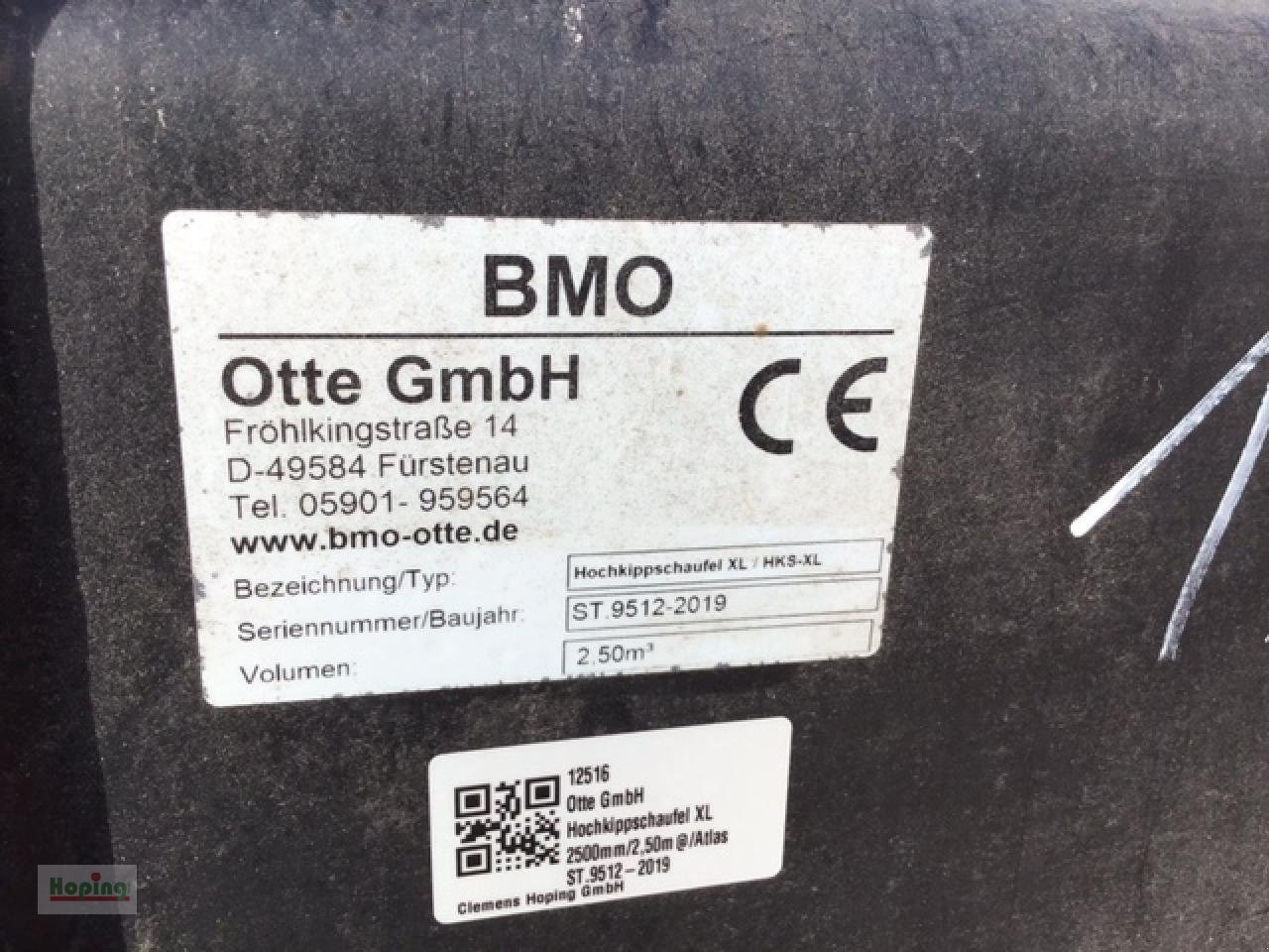 Otte GmbH Hochkippschaufel Otte GmbH 2500mm/2,50m³/Atlas AR9 - Skuffe: bilde 5 Otte GmbH Hochkippschaufel Otte GmbH 2500mm/2,50m³/Atlas AR9 - Skuffe: bilde 5