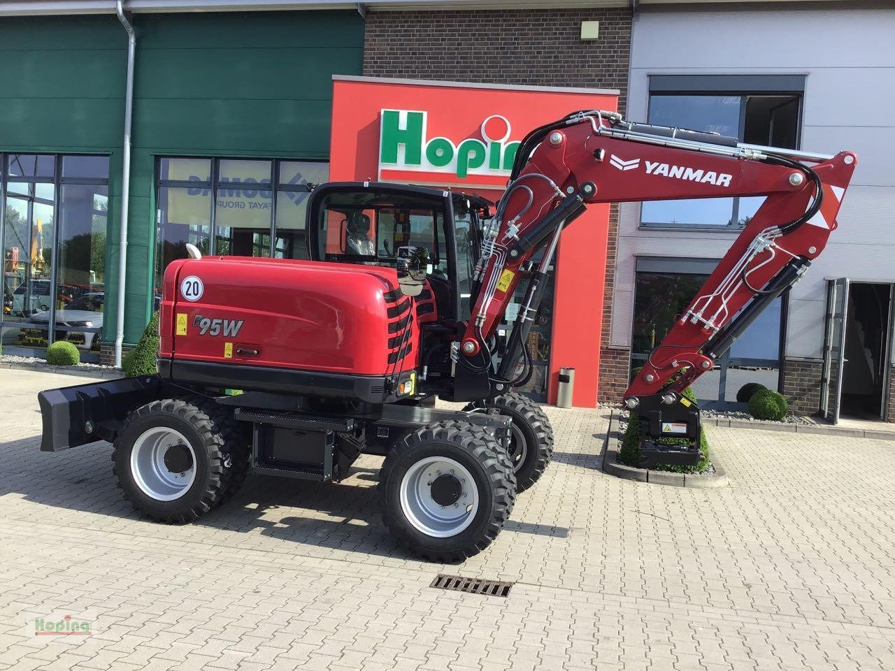 Yanmar B95W/5 - Minigraver: bilde 1 Yanmar B95W/5 - Minigraver: bilde 1
