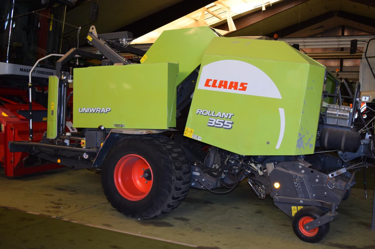 CLAAS Rollant 355 RC Uniwrap - Rundballepresse: bilde 2 CLAAS Rollant 355 RC Uniwrap - Rundballepresse: bilde 2