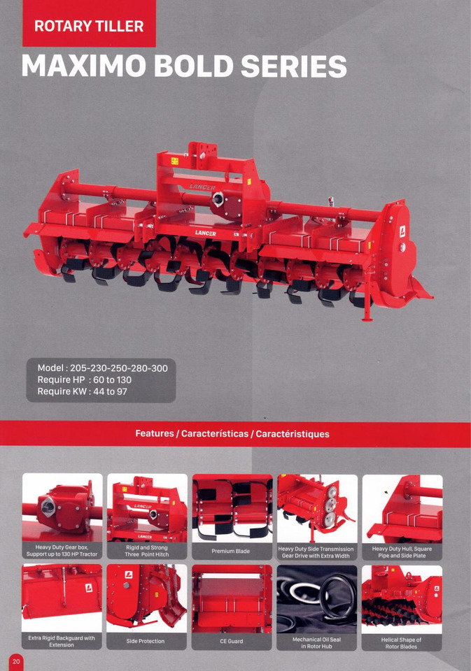 Lancer Maximo Bold 300 - Tohjulstraktor: bilde 3 Lancer Maximo Bold 300 - Tohjulstraktor: bilde 3