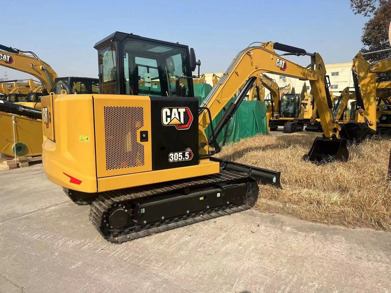 Caterpillar 305.5 Brand New - Minigraver: bilde 3 Caterpillar 305.5 Brand New - Minigraver: bilde 3