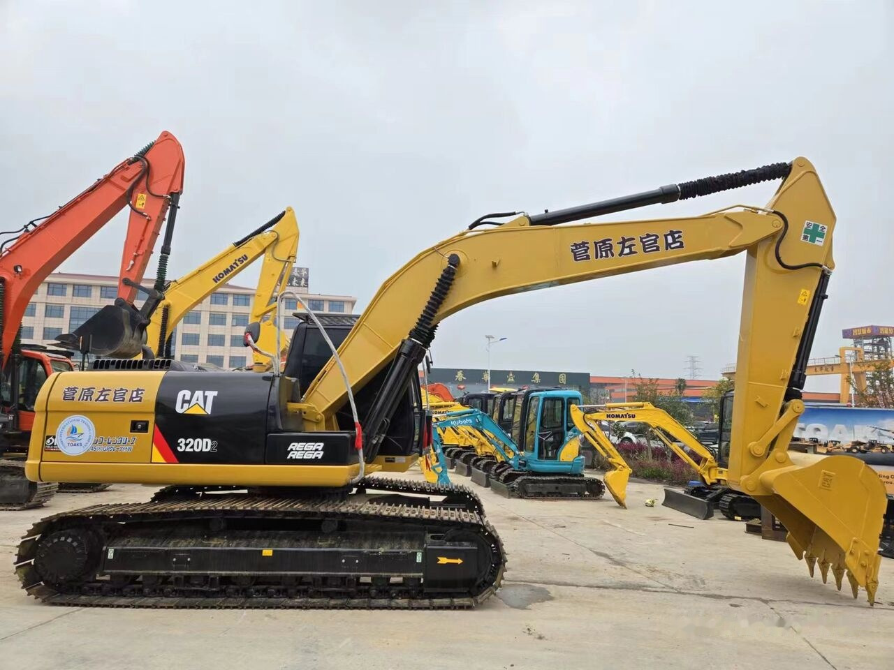 Caterpillar 320D2 - Beltegraver: bilde 5 Caterpillar 320D2 - Beltegraver: bilde 5