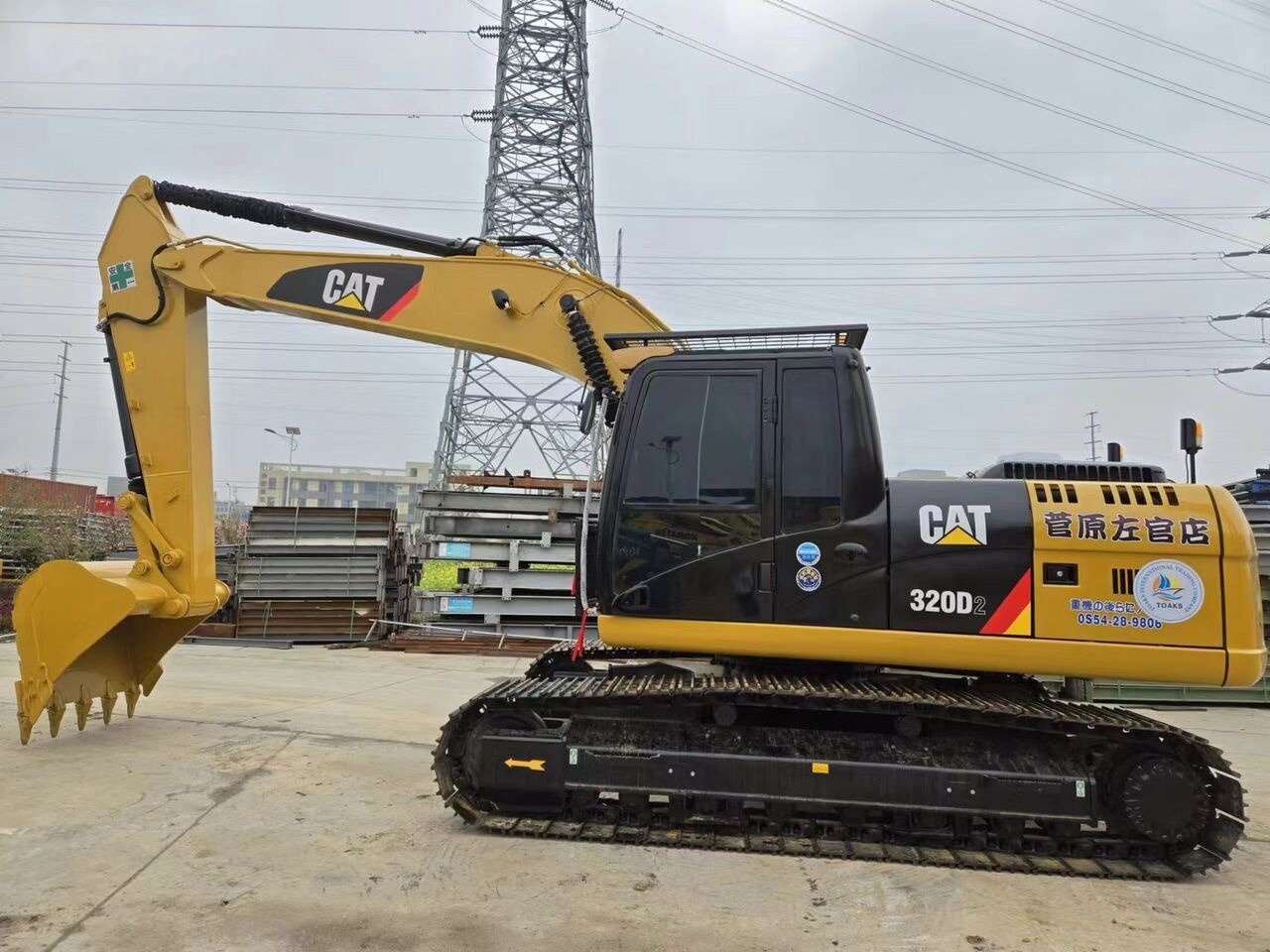 Caterpillar 320D2 - Beltegraver: bilde 1 Caterpillar 320D2 - Beltegraver: bilde 1
