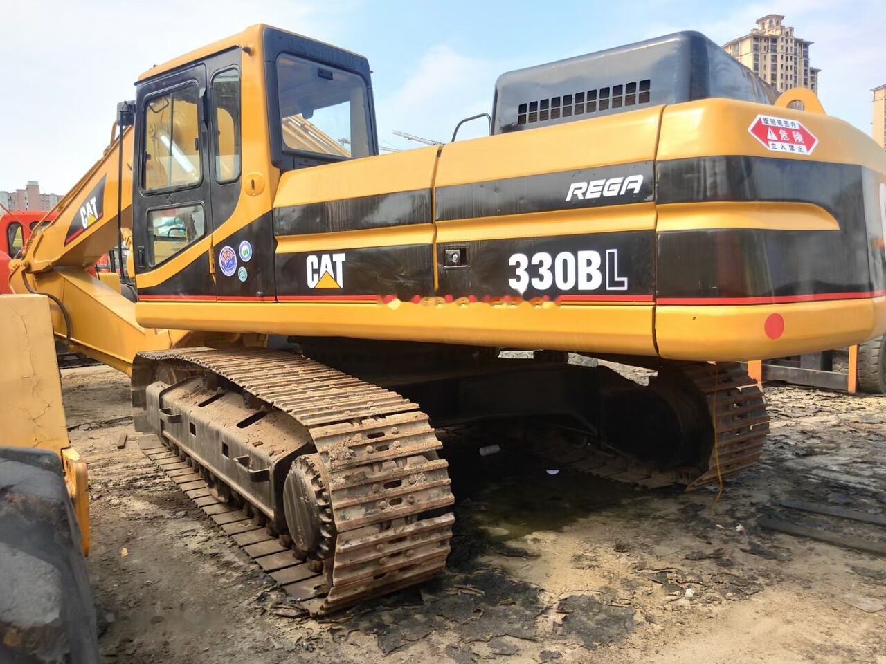 Caterpillar 330BL - Beltegraver: bilde 2 Caterpillar 330BL - Beltegraver: bilde 2