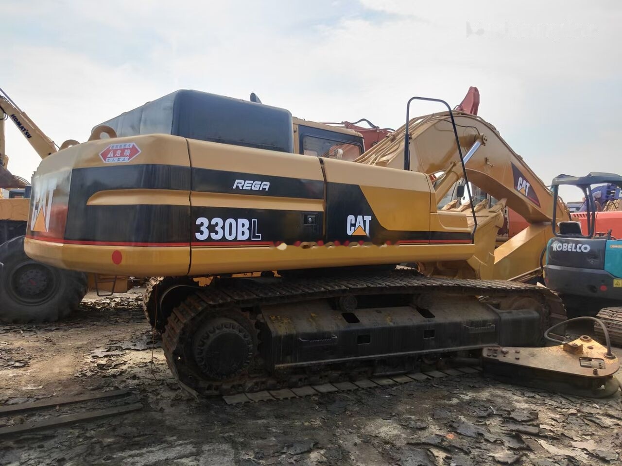 Caterpillar 330BL - Beltegraver: bilde 3 Caterpillar 330BL - Beltegraver: bilde 3
