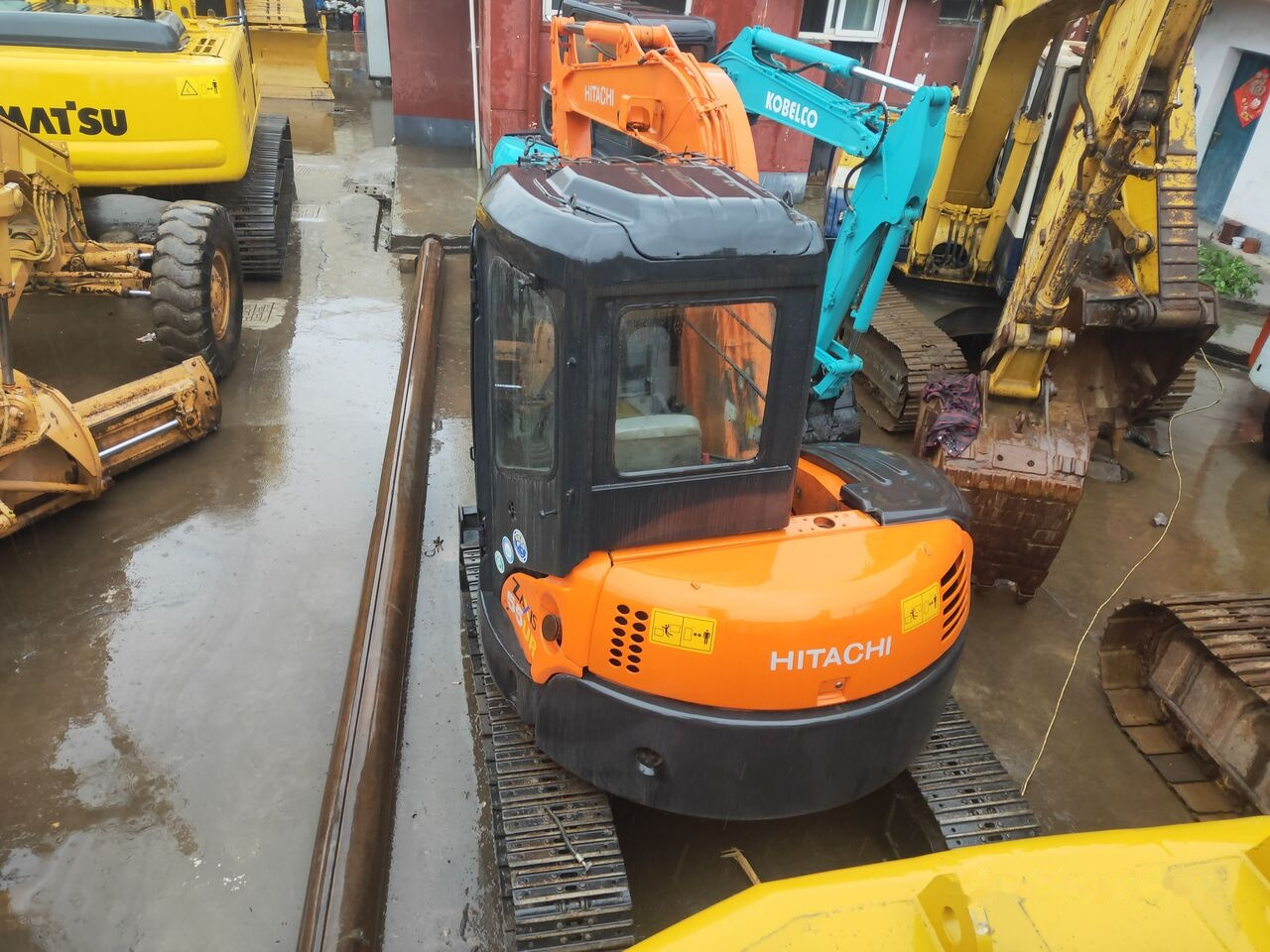 Hitachi ZX55 - Minigraver: bilde 1 Hitachi ZX55 - Minigraver: bilde 1