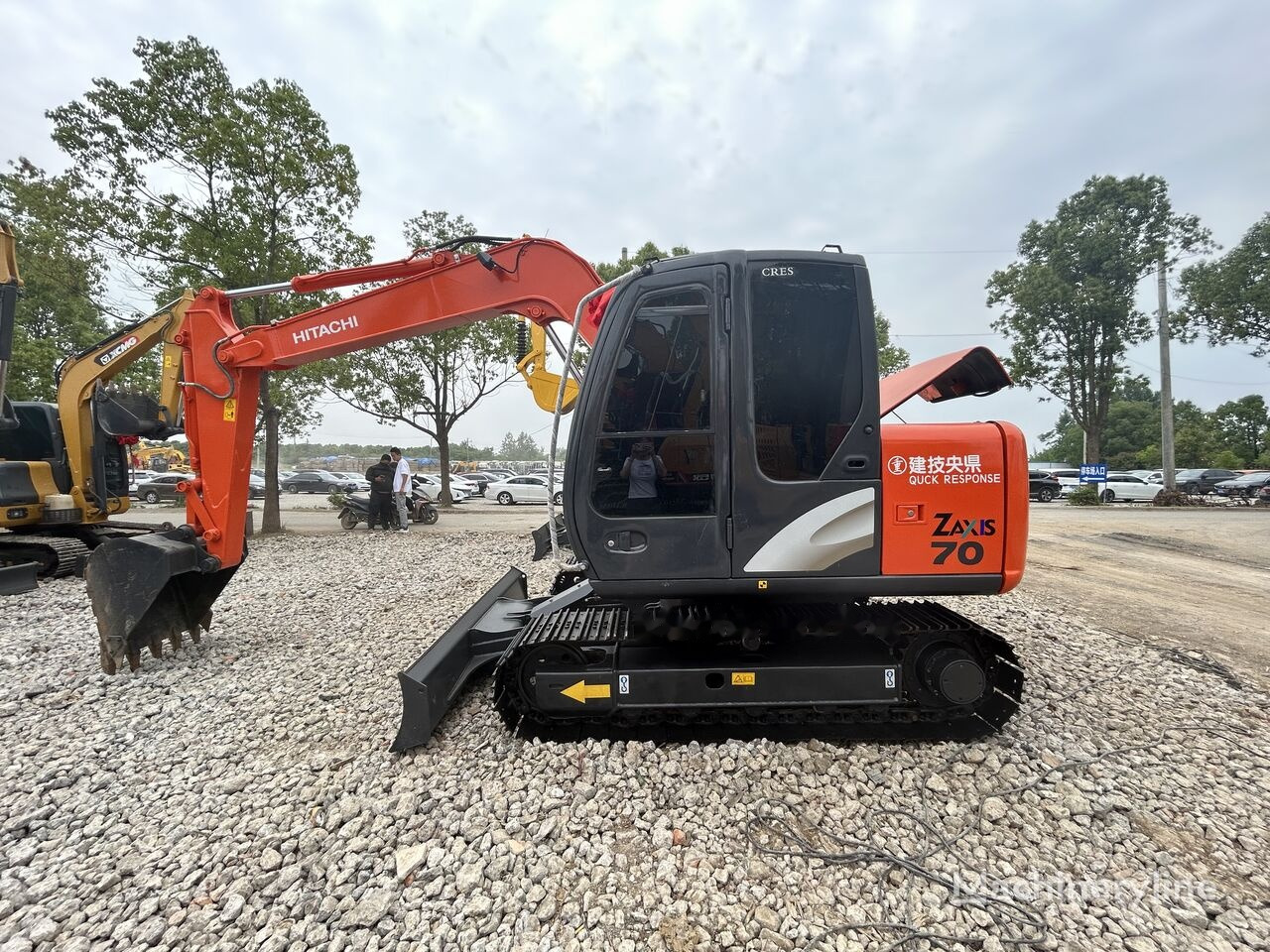 Hitachi ZX70 - Beltegraver: bilde 1 Hitachi ZX70 - Beltegraver: bilde 1
