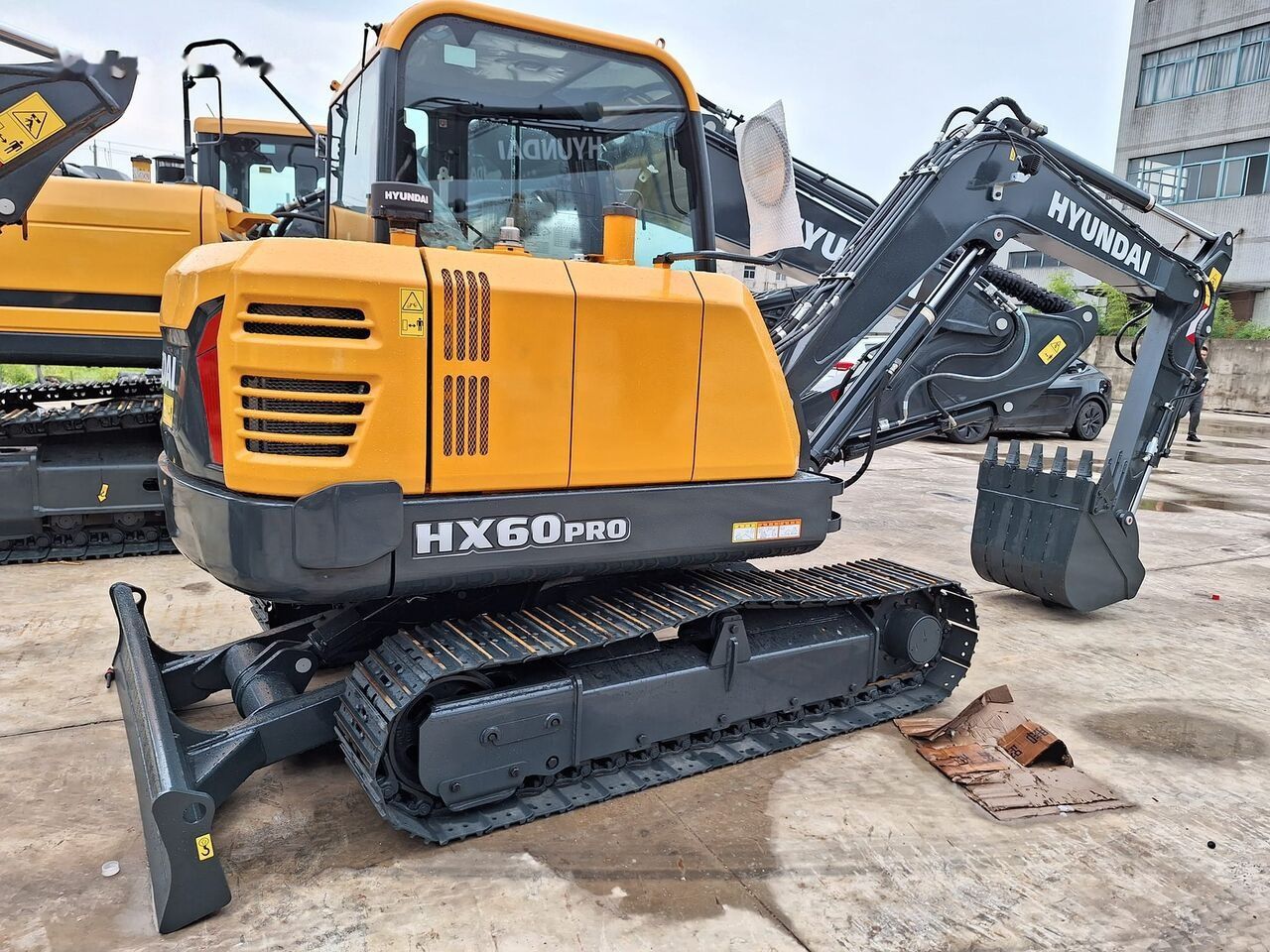 Hyundai HX60 PRO New machine - Minigraver: bilde 1 Hyundai HX60 PRO New machine - Minigraver: bilde 1