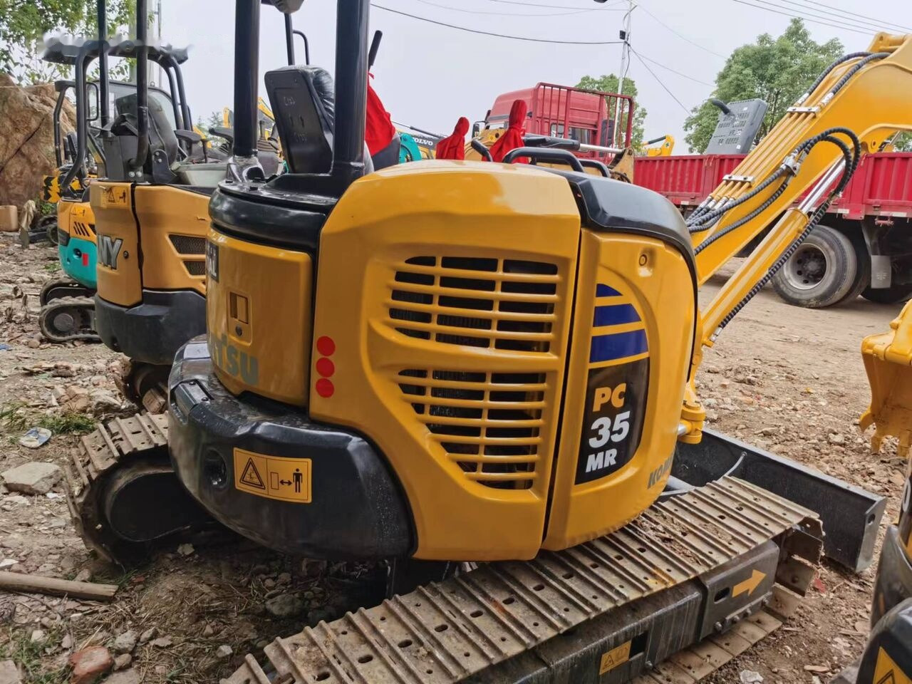 Komatsu PC35MR - Minigraver: bilde 1 Komatsu PC35MR - Minigraver: bilde 1