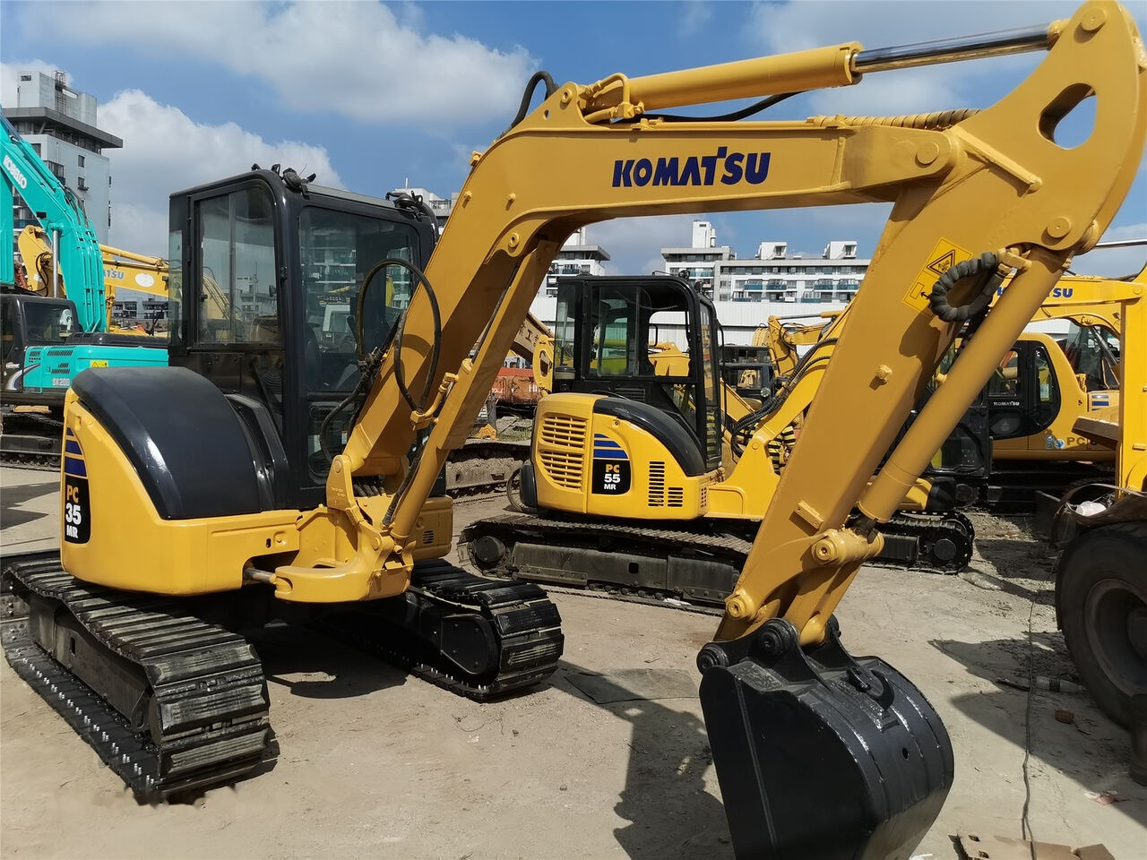 Komatsu PC35MR - Minigraver: bilde 2 Komatsu PC35MR - Minigraver: bilde 2