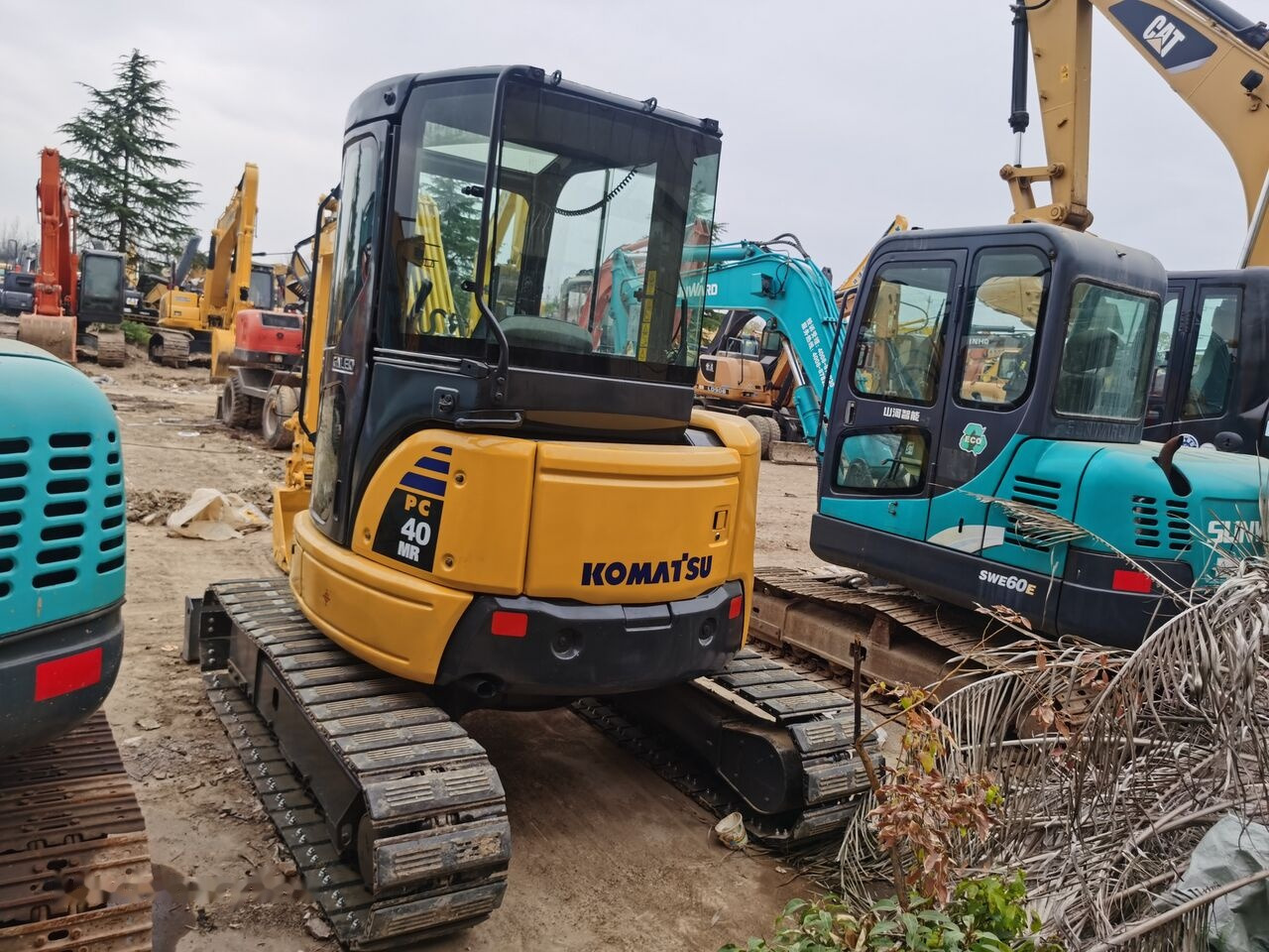 Komatsu PC40 - Minigraver: bilde 1 Komatsu PC40 - Minigraver: bilde 1