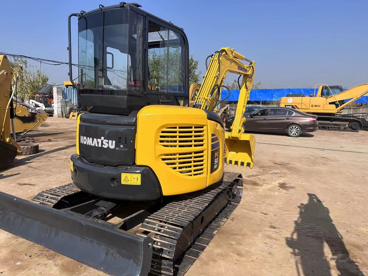 Komatsu PC50 - Minigraver: bilde 5 Komatsu PC50 - Minigraver: bilde 5