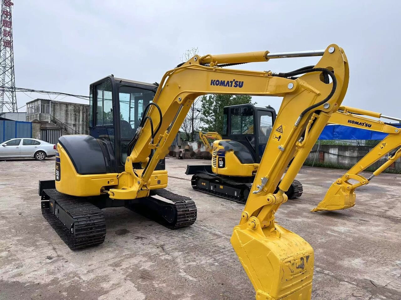 Komatsu PC50MR - Minigraver: bilde 4 Komatsu PC50MR - Minigraver: bilde 4