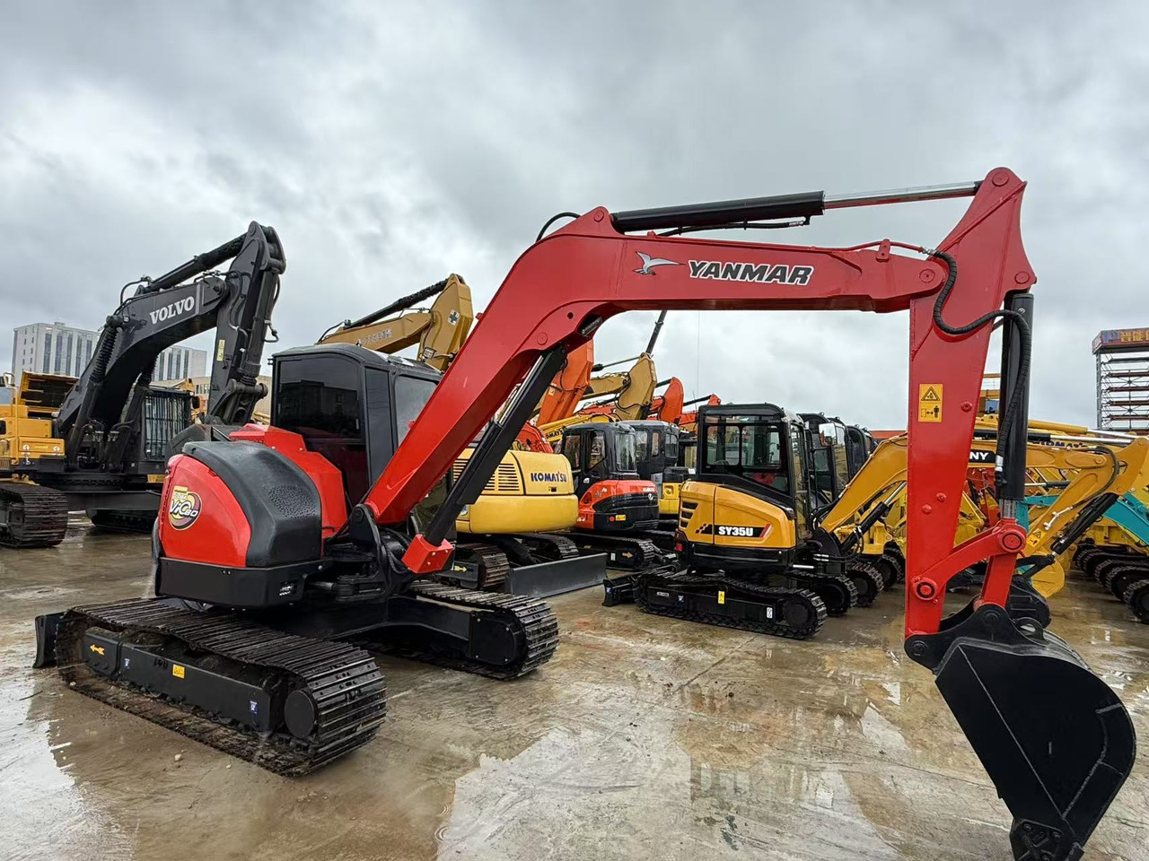 YANMAR VIO80 - Minigraver: bilde 2 YANMAR VIO80 - Minigraver: bilde 2