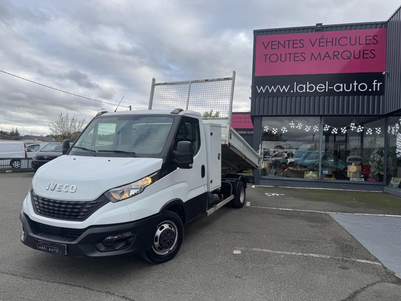 Varebil med tipp IVECO Daily 35 C 14 BENNE + COFFRE Epmt.3.75: bilde 6