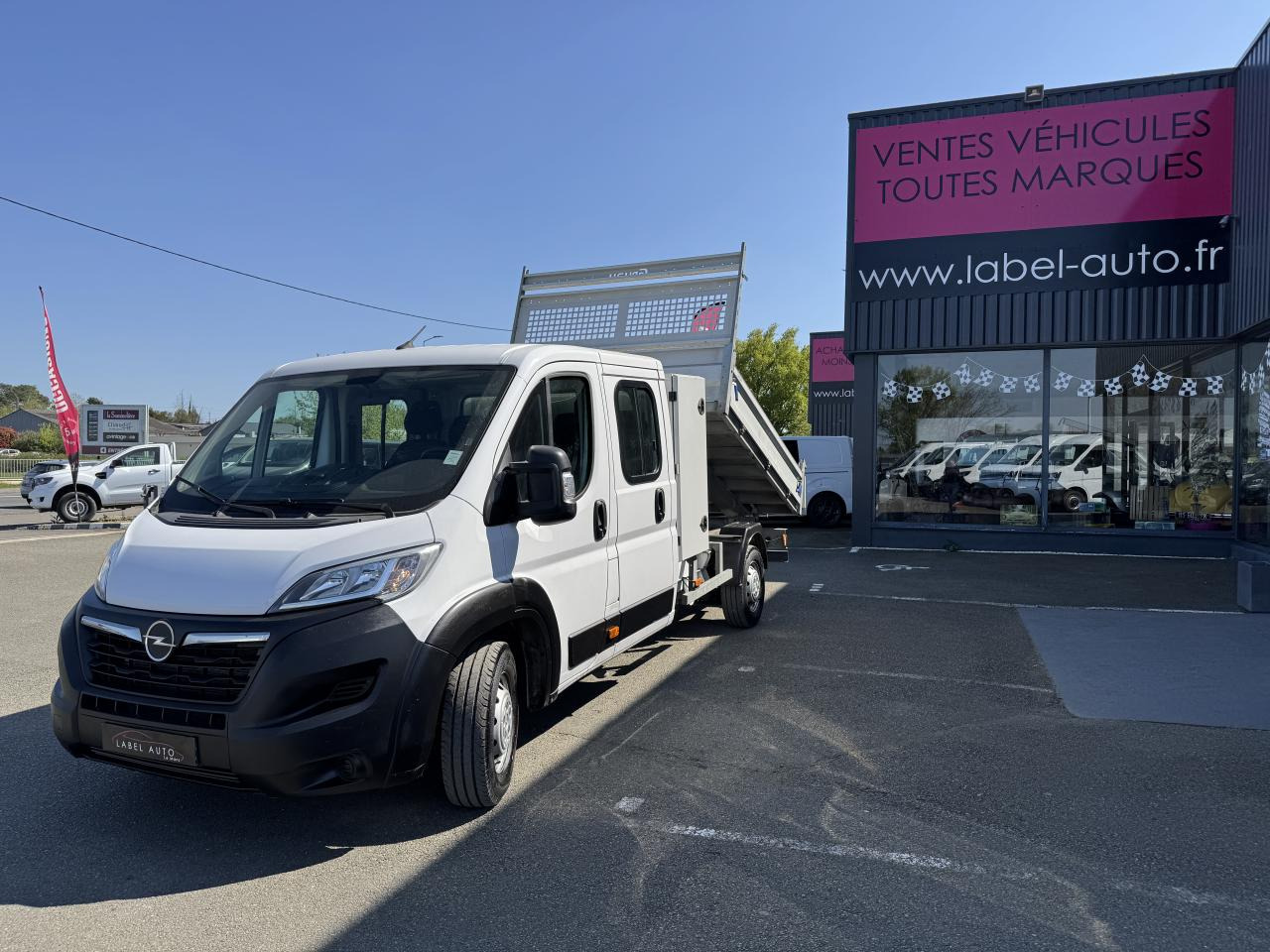 OPEL Movano 3.5t L3 2.2 HDi S&S Maxi - 165CH 2021 BENNE DOUBLE CABINE 6PL - Varebil med tipp, Varebil med dobbelt førerhus: bilde 5 OPEL Movano 3.5t L3 2.2 HDi S&S Maxi - 165CH 2021 BENNE DOUBLE CABINE 6PL - Varebil med tipp, Varebil med dobbelt førerhus: bilde 5