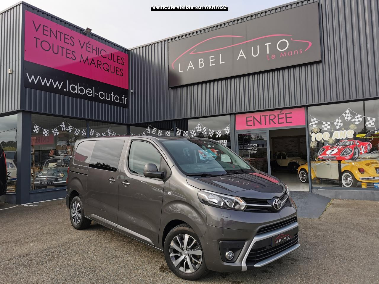 TOYOTA Proace 2.0 180 D-4D - BVA CABINE APPROFONDIE Cabine Medium - Kassebil: bilde 1 TOYOTA Proace 2.0 180 D-4D - BVA CABINE APPROFONDIE Cabine Medium - Kassebil: bilde 1