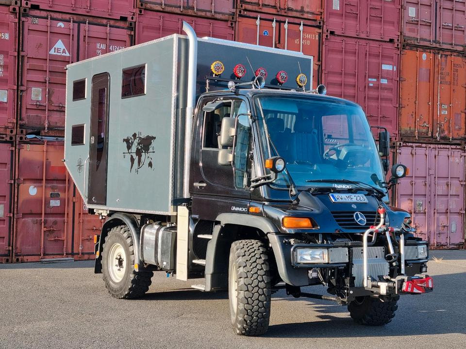 Unimog U300 Wohnmobil Camper Mercedes-Benz 405 U 300 400 Expeditionsfahrzeug Expeditionsmobil - Bobil: bilde 1 Unimog U300 Wohnmobil Camper Mercedes-Benz 405 U 300 400 Expeditionsfahrzeug Expeditionsmobil - Bobil: bilde 1