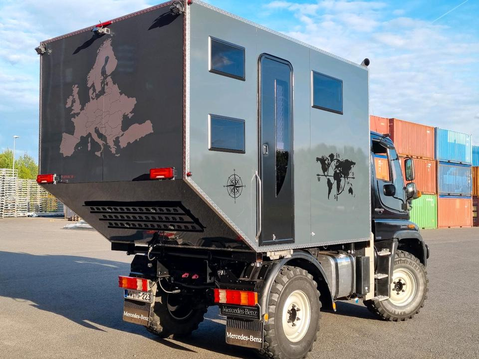 Unimog U300 Wohnmobil Camper Mercedes-Benz 405 U 300 400 Expeditionsfahrzeug Expeditionsmobil - Bobil: bilde 3 Unimog U300 Wohnmobil Camper Mercedes-Benz 405 U 300 400 Expeditionsfahrzeug Expeditionsmobil - Bobil: bilde 3