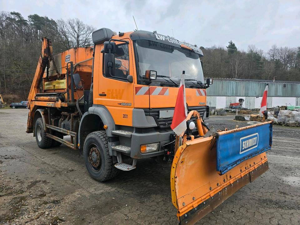 Mercedes-Benz Allrad Atego 1828 AK Absetzkipper Meiller Schmidt Schneepflug Küpper-Weisser Salzstreuer Allrad - Brøytebil: bilde 4 Mercedes-Benz Allrad Atego 1828 AK Absetzkipper Meiller Schmidt Schneepflug Küpper-Weisser Salzstreuer Allrad - Brøytebil: bilde 4