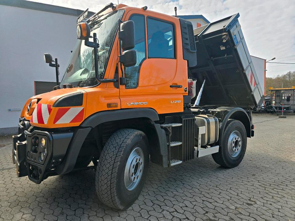 Tippbil Unimog 218 EAS 14000km Hydrostat Mercedes Benz 405 U 218 219 318 323 427 423: bilde 7