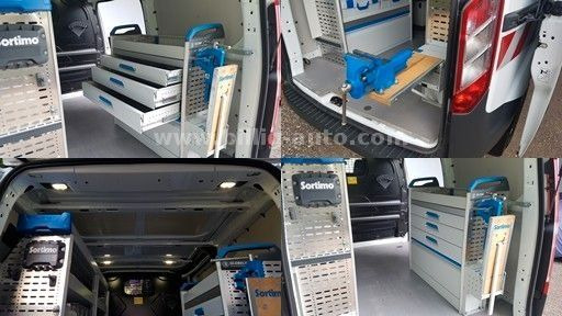 Persontransport Ford Transit Custom Sortimo Werkstatt AHK 1.Hd: bilde 6