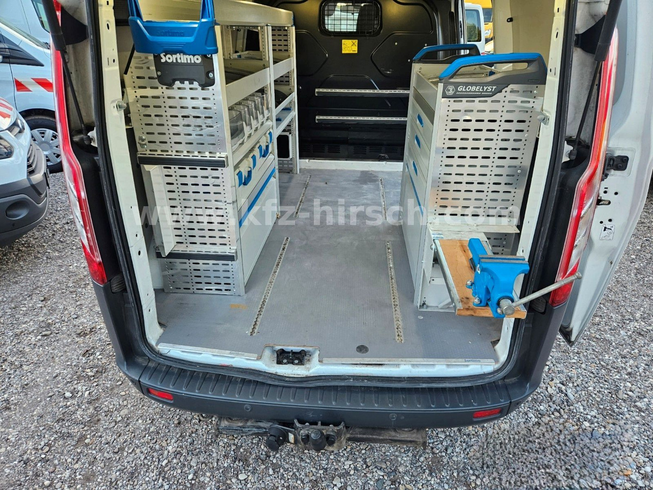 Ford Transit Custom Sortimo Werkstatt AHK - Persontransport: bilde 4 Ford Transit Custom Sortimo Werkstatt AHK - Persontransport: bilde 4