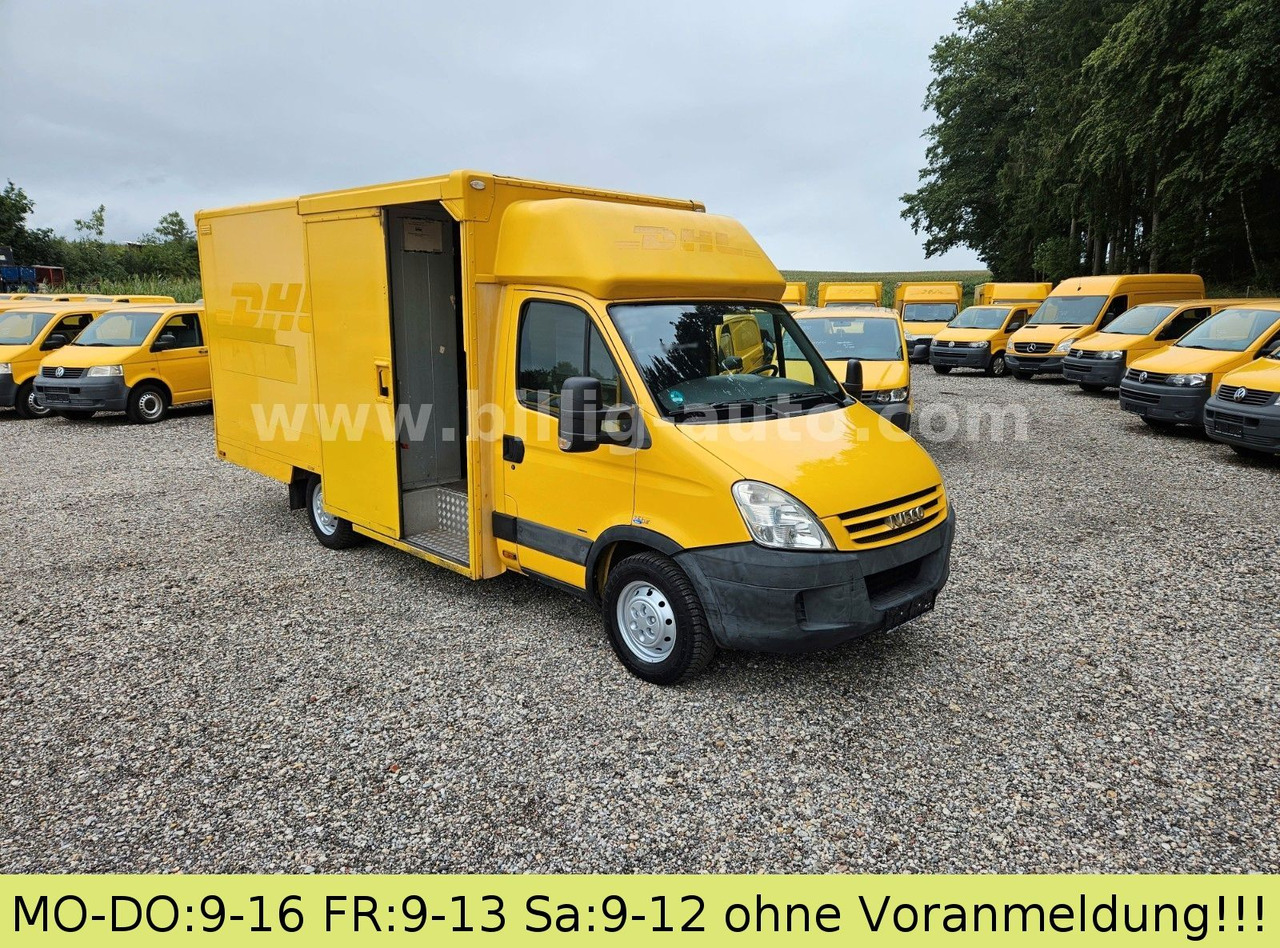 Iveco Daily 1.Hd Koffer Regale Integralkoffer DHL POST - Varebil med skap: bilde 1 Iveco Daily 1.Hd Koffer Regale Integralkoffer DHL POST - Varebil med skap: bilde 1