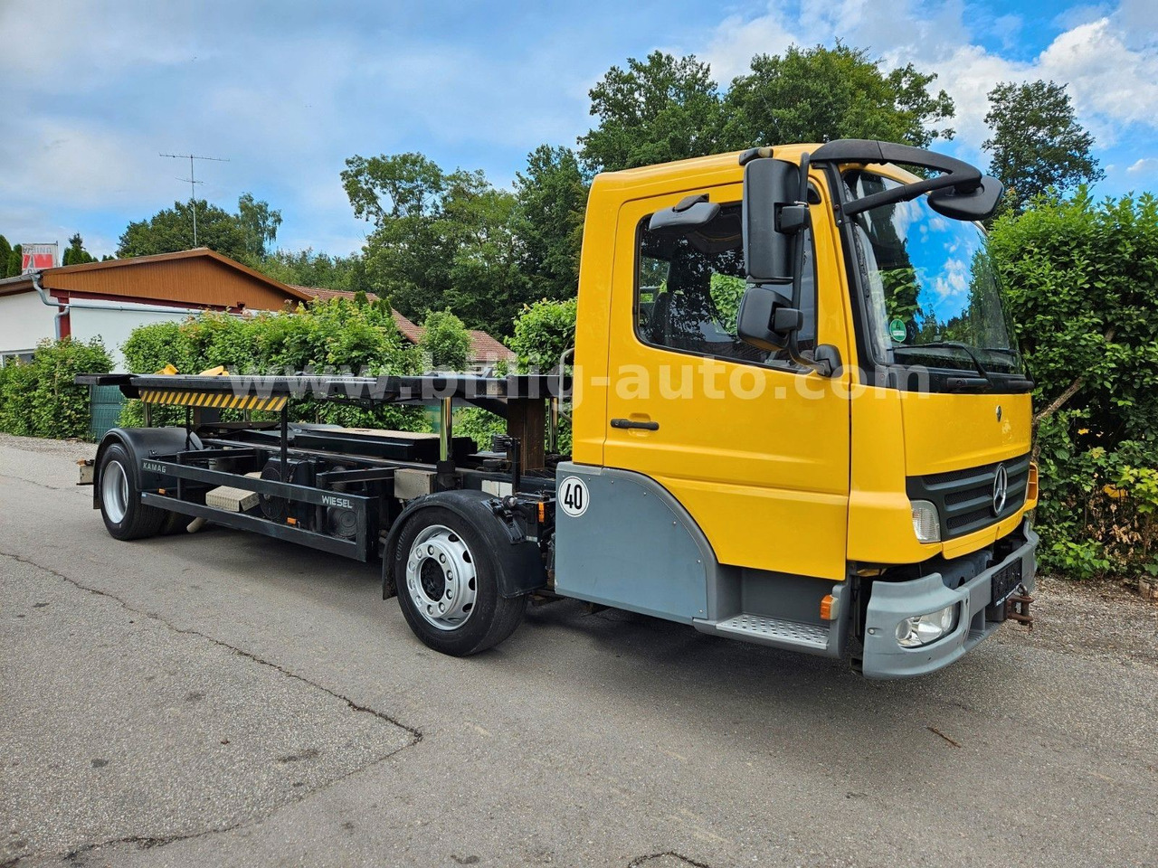 Mercedes-Benz Kamag * WBH 25 * Wiesel * Umsetzer * Sattelkupp. - Chassis lastebil: bilde 2 Mercedes-Benz Kamag * WBH 25 * Wiesel * Umsetzer * Sattelkupp. - Chassis lastebil: bilde 2