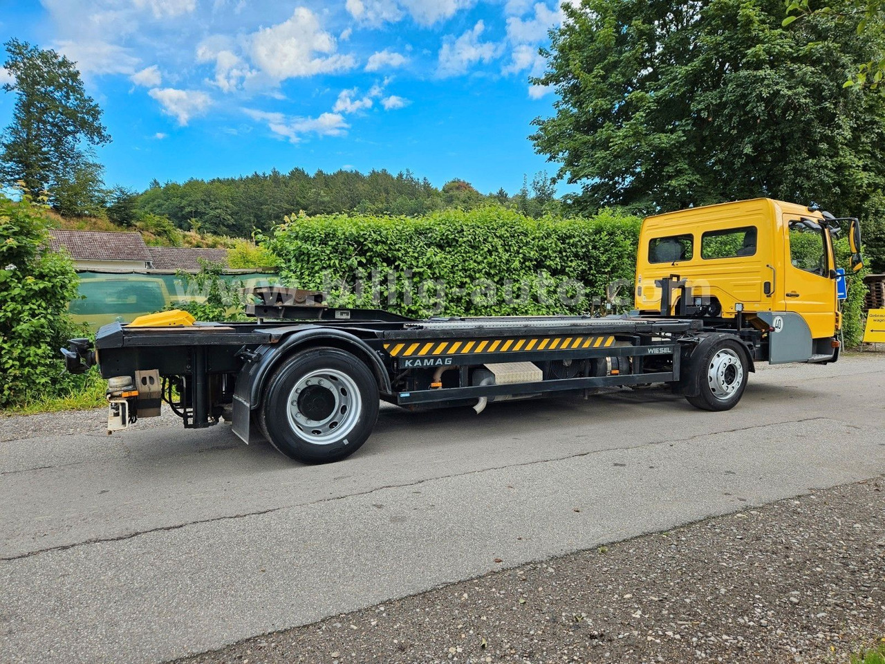 Mercedes-Benz Kamag * WBH 25 * Wiesel * Umsetzer * Sattelkupp. - Chassis lastebil: bilde 4 Mercedes-Benz Kamag * WBH 25 * Wiesel * Umsetzer * Sattelkupp. - Chassis lastebil: bilde 4