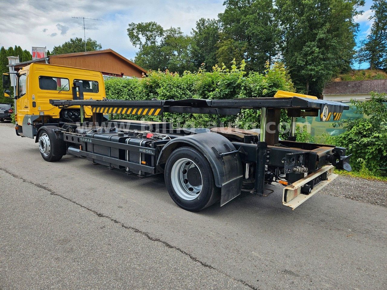 Container-transport/ Vekselflak lastebil Mercedes-Benz Kamag * WBH 25 * Wiesel * Umsetzer * Sattelkupp.: bilde 17