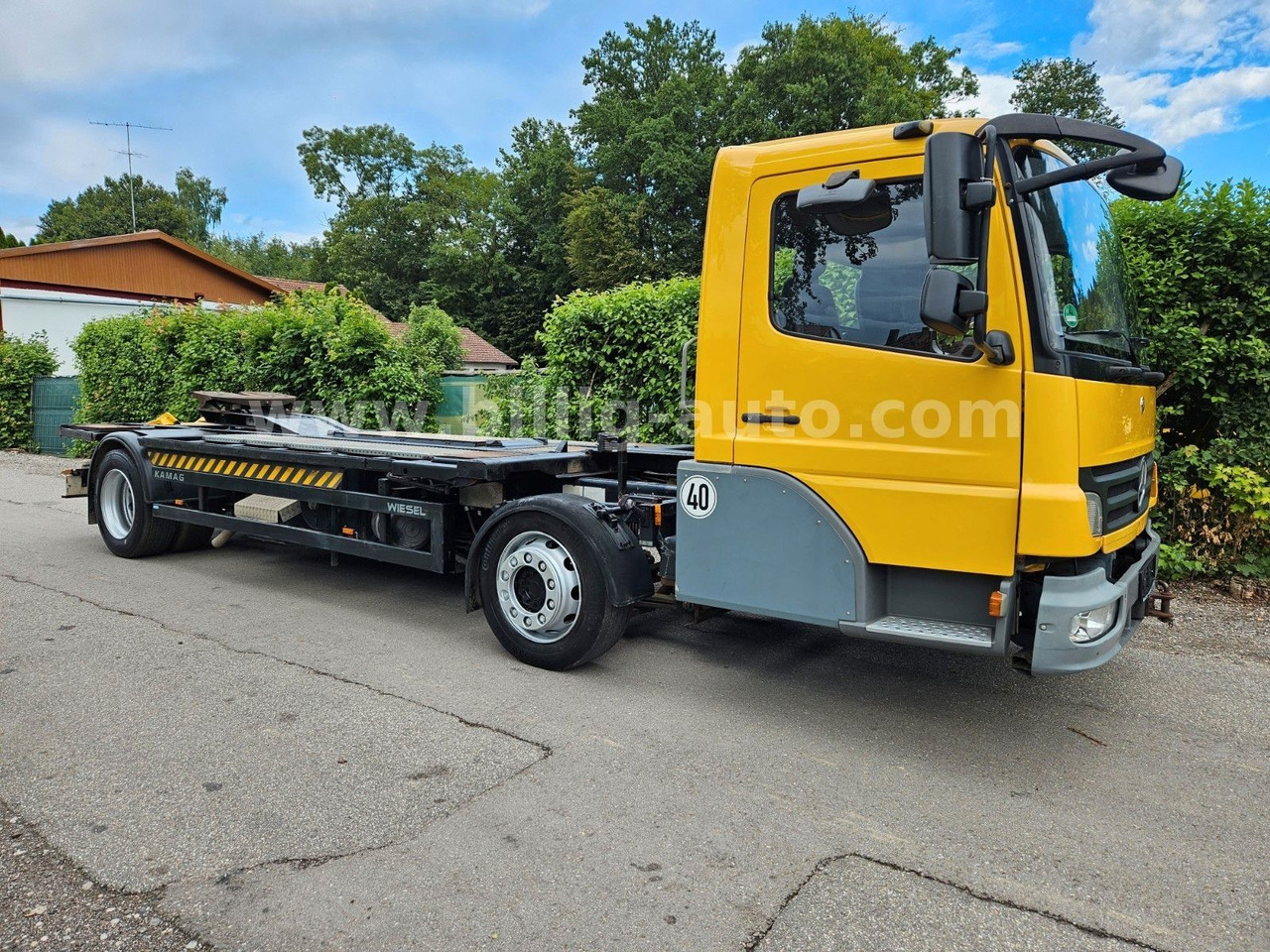 Mercedes-Benz Kamag * WBH 25 * Wiesel * Umsetzer * Sattelkupp. - Chassis lastebil: bilde 3 Mercedes-Benz Kamag * WBH 25 * Wiesel * Umsetzer * Sattelkupp. - Chassis lastebil: bilde 3