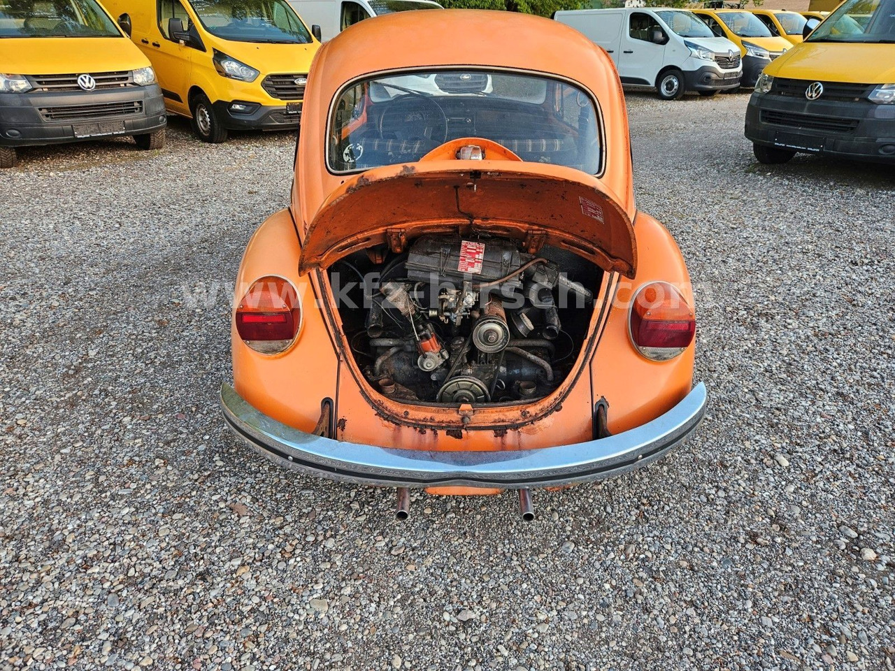 Sedan Volkswagen Käfer 1200 1.Hand in der seltenen Farbe Orange: bilde 12