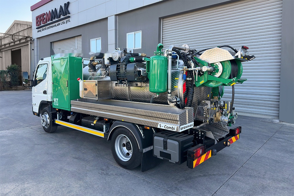 EFEMMAK S-Combi Combined Sewer Jetting And Vacuum Vehicle - Vakuum lastebil: bilde 3 EFEMMAK S-Combi Combined Sewer Jetting And Vacuum Vehicle - Vakuum lastebil: bilde 3