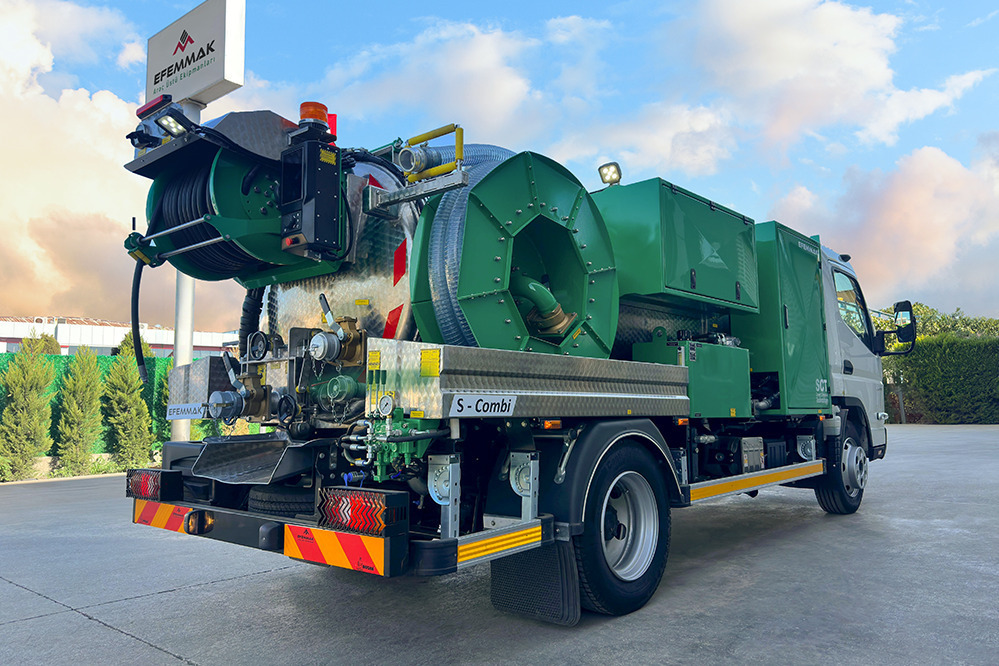 EFEMMAK S-Combi Combined Sewer Jetting And Vacuum Vehicle - Vakuum lastebil: bilde 3 EFEMMAK S-Combi Combined Sewer Jetting And Vacuum Vehicle - Vakuum lastebil: bilde 3