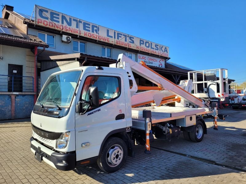 Mitsubishi Canter Fuso 3C13 podnośnik koszowy 20 m Multitel MXE200 - Billift: bilde 1 Mitsubishi Canter Fuso 3C13 podnośnik koszowy 20 m Multitel MXE200 - Billift: bilde 1