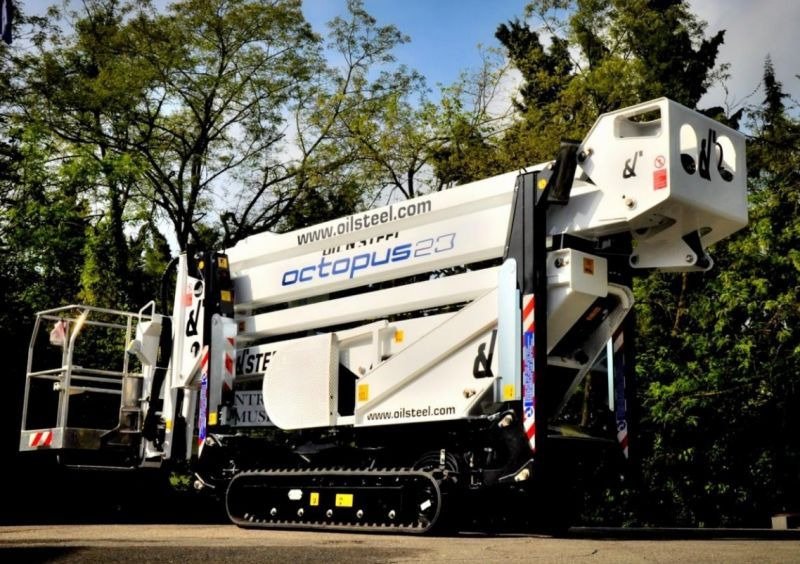 Oil&Steel Octopus 23 nowy podnośnik koszowy na gąsienicach 23 m - Edderkopplift: bilde 1 Oil&Steel Octopus 23 nowy podnośnik koszowy na gąsienicach 23 m - Edderkopplift: bilde 1