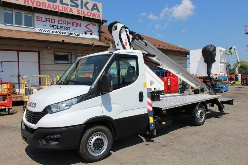 Oil&Steel Scorpion 1812 podnośnik koszowy 18 m zamontowany na Iveco Daily - Billift: bilde 1 Oil&Steel Scorpion 1812 podnośnik koszowy 18 m zamontowany na Iveco Daily - Billift: bilde 1