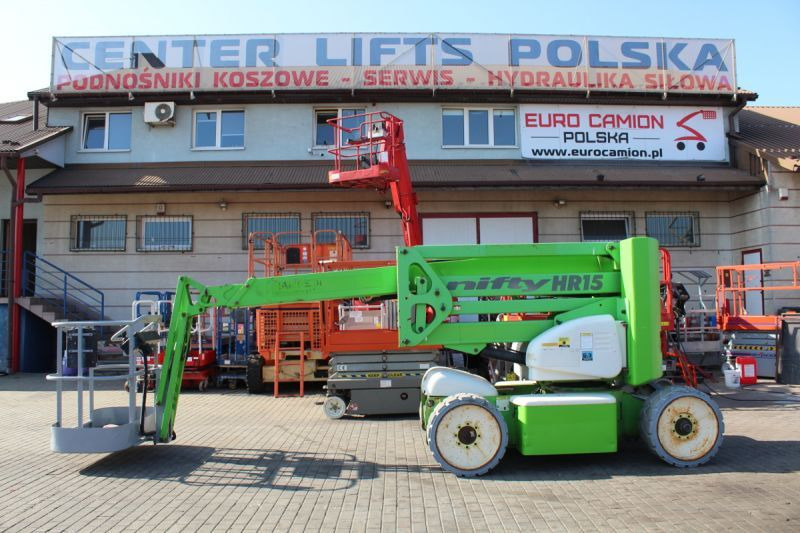 Podnośnik koszowy samojezdny Niftylift HR15 NDE bi-energy - Bomlift: bilde 5 Podnośnik koszowy samojezdny Niftylift HR15 NDE bi-energy - Bomlift: bilde 5