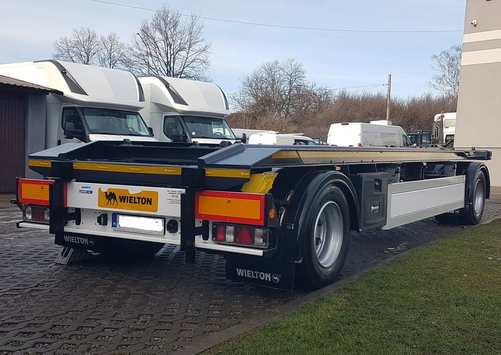 Wielton PS-2 PRZYCZEPA POD KONTENERY DO HAKOWCA 2 OSIE BLIŹNIAKI HUFFERMANN MEILLER ZASŁAW SKIBICKI - Krokhenger/ Liftdumper henger: bilde 4 Wielton PS-2 PRZYCZEPA POD KONTENERY DO HAKOWCA 2 OSIE BLIŹNIAKI HUFFERMANN MEILLER ZASŁAW SKIBICKI - Krokhenger/ Liftdumper henger: bilde 4
