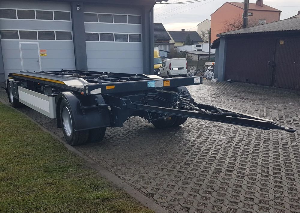 Wielton PS-2 PRZYCZEPA POD KONTENERY DO HAKOWCA 2 OSIE BLIŹNIAKI HUFFERMANN MEILLER ZASŁAW SKIBICKI - Krokhenger/ Liftdumper henger: bilde 1 Wielton PS-2 PRZYCZEPA POD KONTENERY DO HAKOWCA 2 OSIE BLIŹNIAKI HUFFERMANN MEILLER ZASŁAW SKIBICKI - Krokhenger/ Liftdumper henger: bilde 1