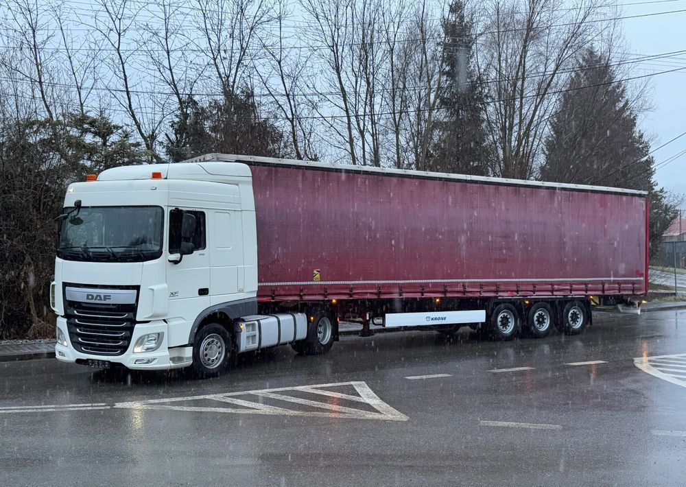 DAF * Zestaw * DAF 106 Euro 6 + Naczepa Krone * Bardzo Dobry Stan - Kapellbil: bilde 1 DAF * Zestaw * DAF 106 Euro 6 + Naczepa Krone * Bardzo Dobry Stan - Kapellbil: bilde 1
