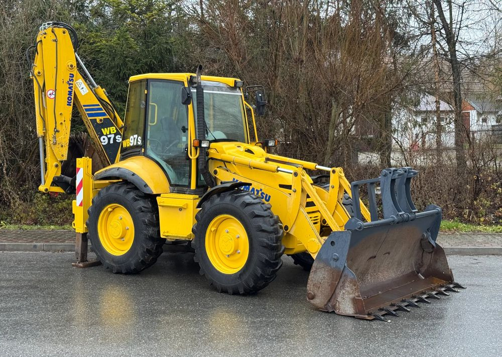 Komatsu * Koparko Ładowarka * Komatsu WB 97 S Utility * - Traktorgraver: bilde 2 Komatsu * Koparko Ładowarka * Komatsu WB 97 S Utility * - Traktorgraver: bilde 2