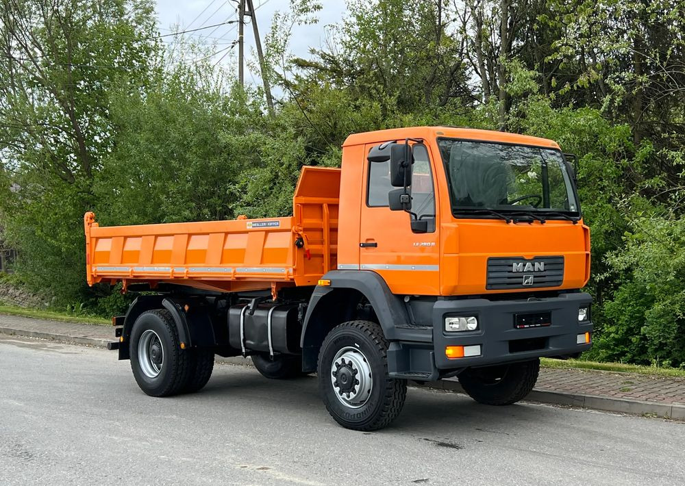 MAN * LE 280 B * MAN * 4x4 * Kiper Wywrotka x3 * Meiller * Sprowadzony * Stan Perfekcyjny * - Tippbil: bilde 2 MAN * LE 280 B * MAN * 4x4 * Kiper Wywrotka x3 * Meiller * Sprowadzony * Stan Perfekcyjny * - Tippbil: bilde 2