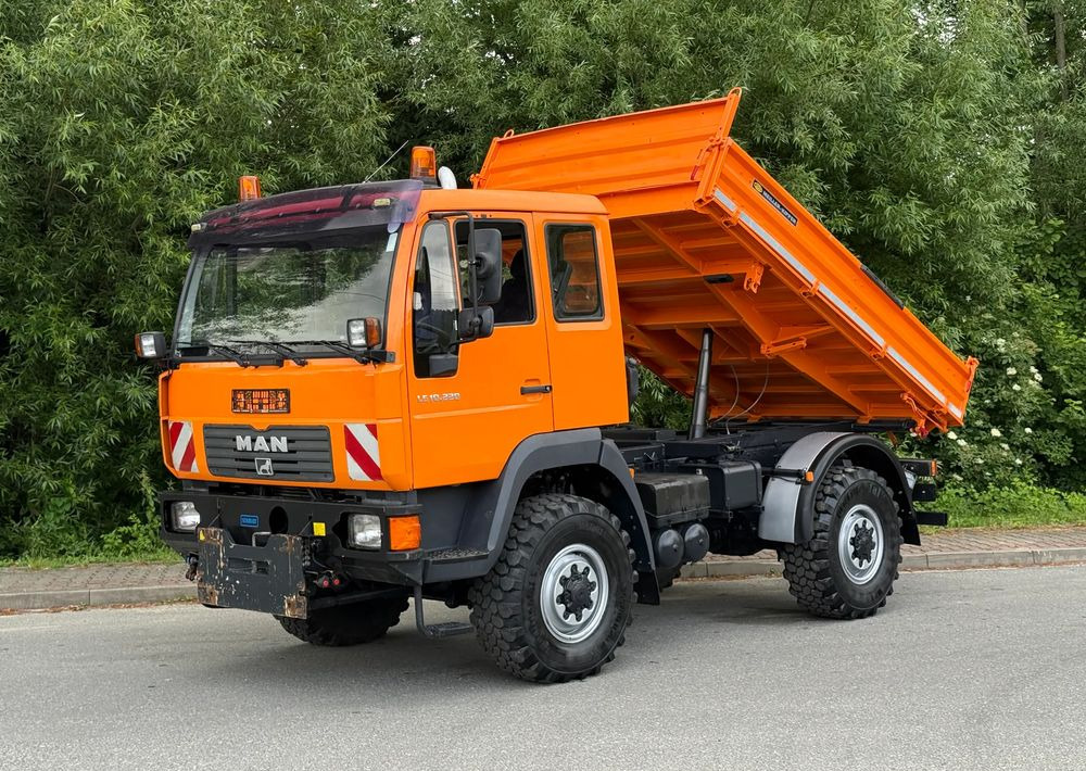 MAN * MAN 10-220 * Kiper Wywrotka Meiller * 4x4 * Zimowe Utrzymanie * Unimog * - Tippbil: bilde 1 MAN * MAN 10-220 * Kiper Wywrotka Meiller * 4x4 * Zimowe Utrzymanie * Unimog * - Tippbil: bilde 1