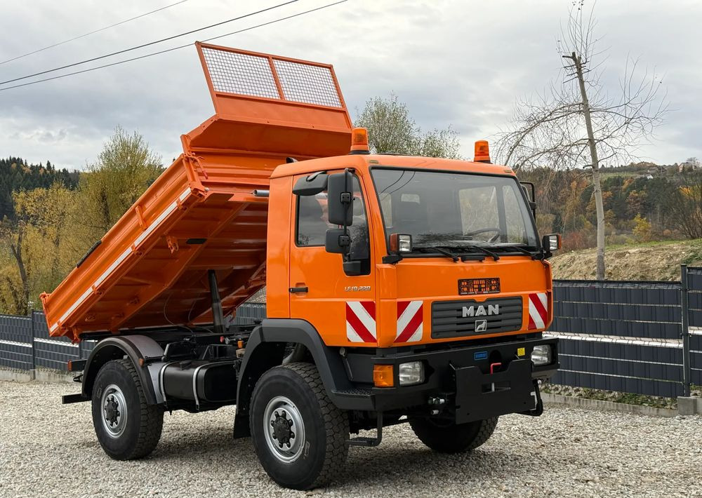 Tippbil MAN * MAN 10-220 * Wywrotka Kiper Meiller * 4x4 * Zimowe Utrzymanie * Unimog *: bilde 20
