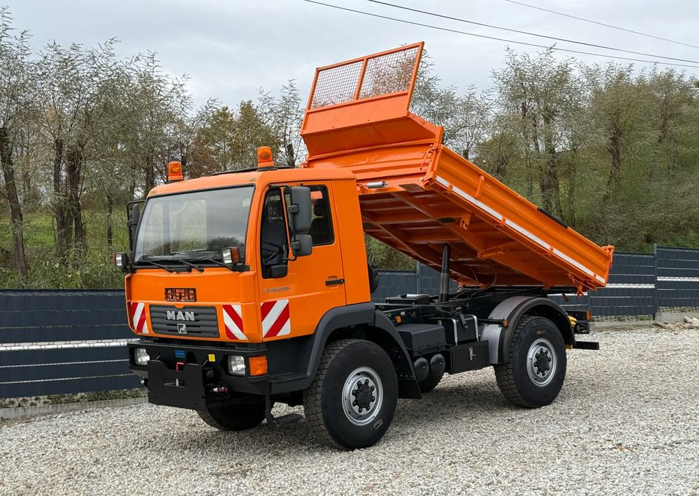 Tippbil MAN * MAN 10-220 * Wywrotka Kiper Meiller * 4x4 * Zimowe Utrzymanie * Unimog *: bilde 13