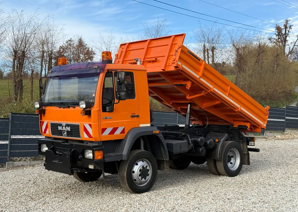 MAN * MAN 14-220 * Kiper Wywrotka Meiller * 4x4 * Zimowe Utrzymanie * Unimog * - Tippbil: bilde 1 MAN * MAN 14-220 * Kiper Wywrotka Meiller * 4x4 * Zimowe Utrzymanie * Unimog * - Tippbil: bilde 1